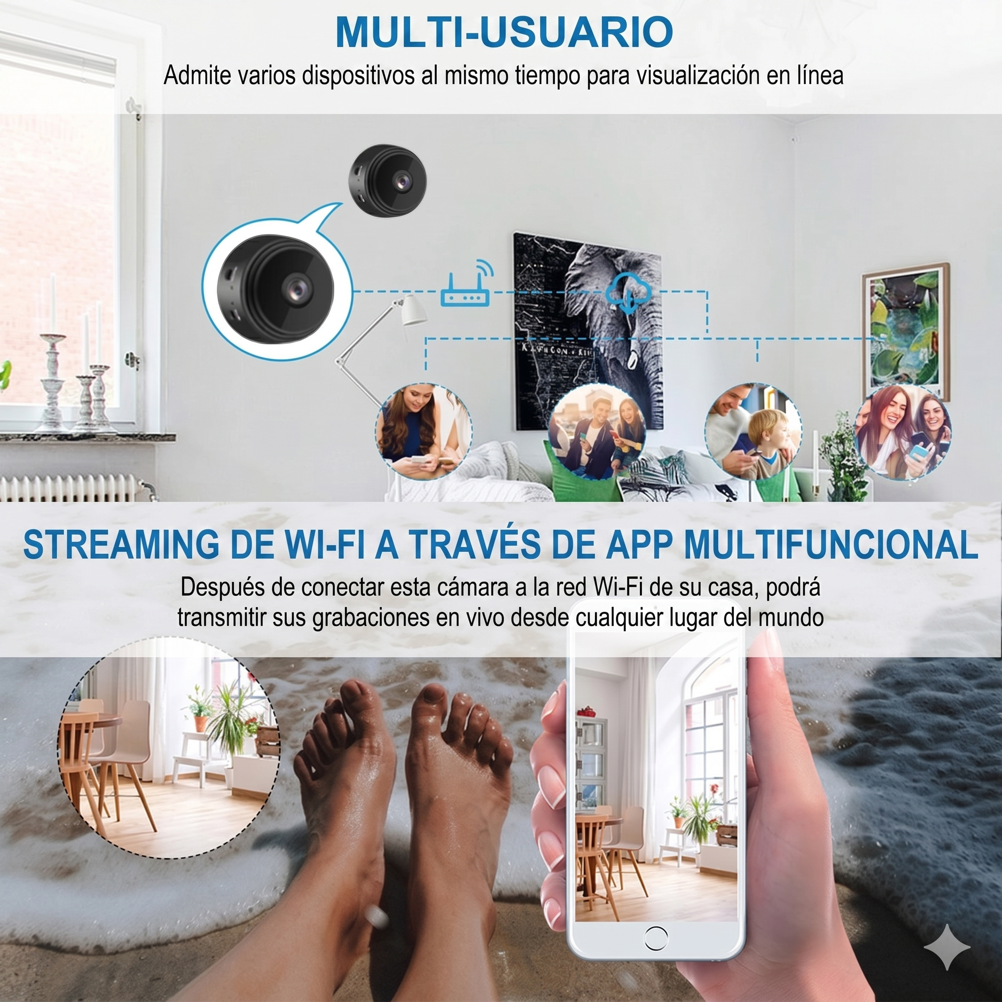 Mini Camara de seguridad A9